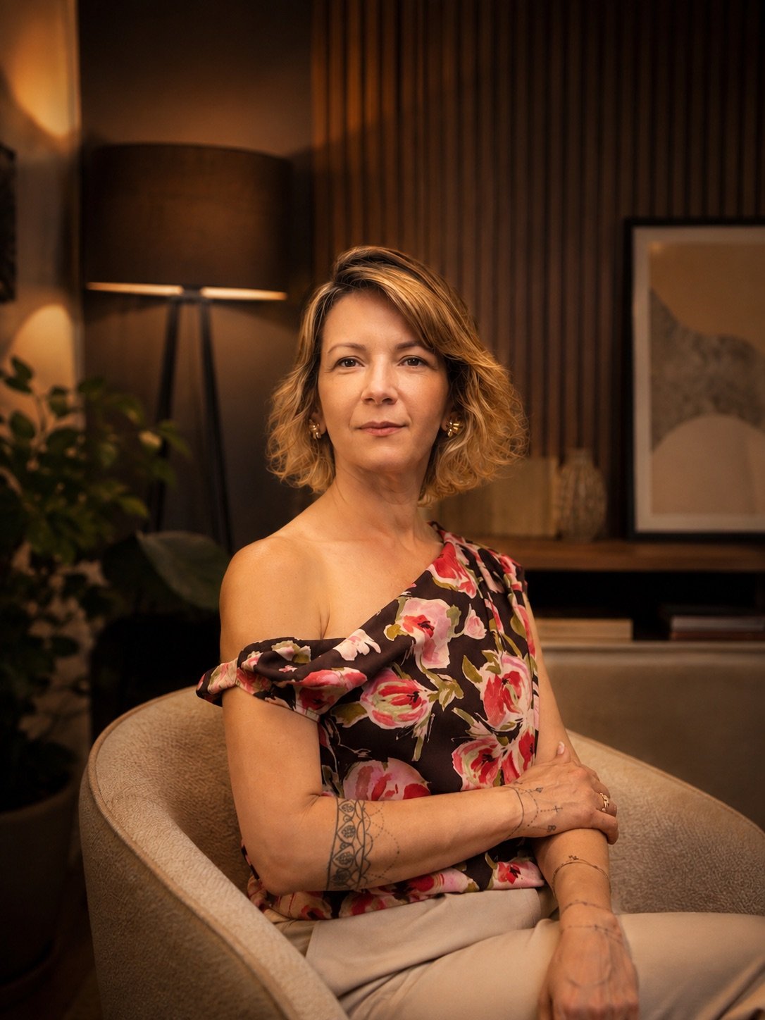 Maria Alencar, psicóloga conhecida como Maria Raiz